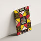 Uganda Christmas Canvas Wall Art Patchwork Style