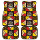 Uganda Christmas Car Mats Patchwork Style