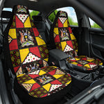 Uganda Christmas Car Seat Cover Patchwork Style