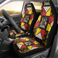 Uganda Christmas Car Seat Cover Patchwork Style