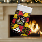 Uganda Christmas Stocking Patchwork Style