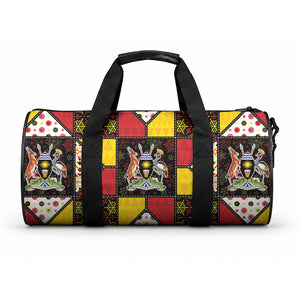 Uganda Christmas Duffle Bag Patchwork Style