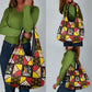 Uganda Christmas Grocery Bag Patchwork Style
