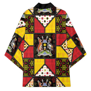 Uganda Christmas Kimono Patchwork Style