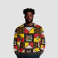 Uganda Christmas Ugly Christmas Sweater Patchwork Style