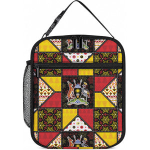 Uganda Christmas Lunch Bag Patchwork Style