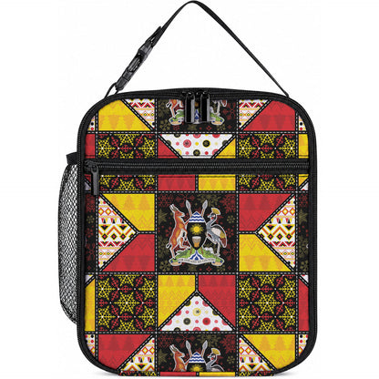 Uganda Christmas Lunch Bag Patchwork Style