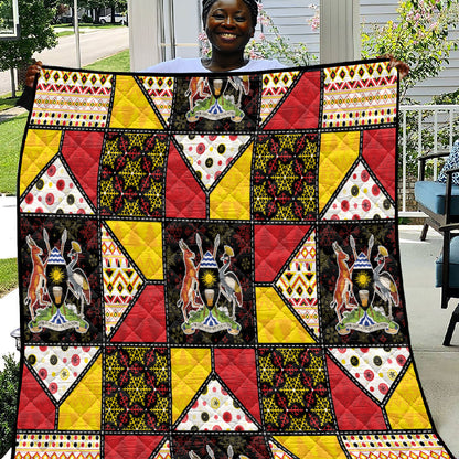 Uganda Christmas Quilt Patchwork Style