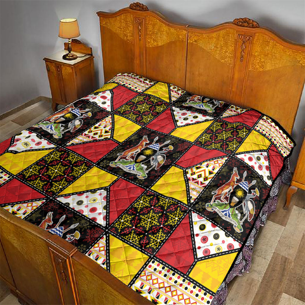 Uganda Christmas Quilt Patchwork Style