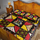 Uganda Christmas Quilt Bed Set Patchwork Style