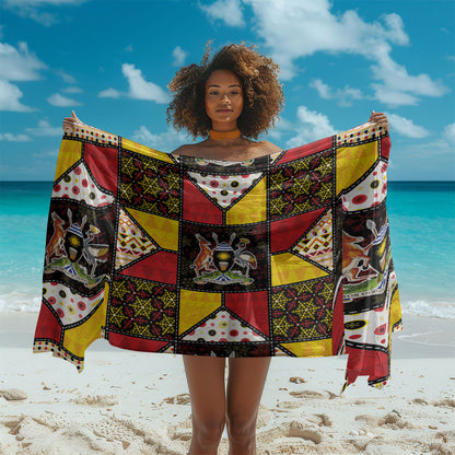 Uganda Christmas Sarong Patchwork Style