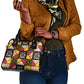 Uganda Christmas Shoulder Handbag Patchwork Style