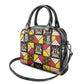 Uganda Christmas Shoulder Handbag Patchwork Style