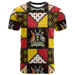 Uganda Christmas T shirt Patchwork Style