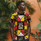Uganda Christmas T shirt Patchwork Style