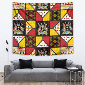 Uganda Christmas Tapestry Patchwork Style