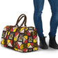 Uganda Christmas Travel Bag Patchwork Style