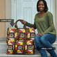 Uganda Christmas Travel Bag Patchwork Style