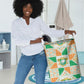 Ivory Coast Christmas Laundry Basket Patchwork Style