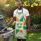 Ivory Coast Christmas Apron Patchwork Style