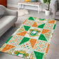 Ivory Coast Christmas Area Rug Patchwork Style