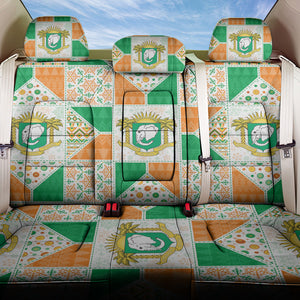 Ivory Coast Christmas Back Car Seat Cover Patchwork Style