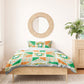 Ivory Coast Christmas Bedding Set Patchwork Style