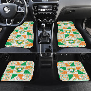 Ivory Coast Christmas Car Mats Patchwork Style