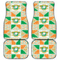 Ivory Coast Christmas Car Mats Patchwork Style