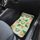 Ivory Coast Christmas Car Mats Patchwork Style