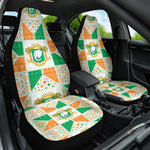Ivory Coast Christmas Car Seat Cover Patchwork Style