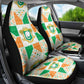 Ivory Coast Christmas Car Seat Cover Patchwork Style