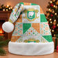 Ivory Coast Christmas Santa Hat Patchwork Style