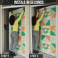 Ivory Coast Christmas Door Cover Patchwork Style