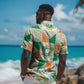 Ivory Coast Christmas Hawaiian Shirt Patchwork Style