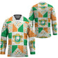 Ivory Coast Christmas Hockey Jersey Patchwork Style