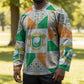Ivory Coast Christmas Hockey Jersey Patchwork Style