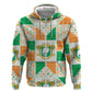 Ivory Coast Christmas Hoodie Patchwork Style