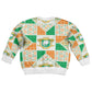 Ivory Coast Christmas Kid Ugly Christmas Sweater Patchwork Style