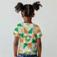Ivory Coast Christmas Kid T shirt Patchwork Style