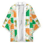 Ivory Coast Christmas Kimono Patchwork Style