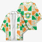 Ivory Coast Christmas Kimono Patchwork Style