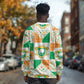 Ivory Coast Christmas Long Sleeve Shirt Patchwork Style