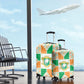 Ivory Coast Christmas Luggage Cover Patchwork Style