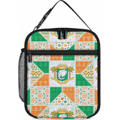 Ivory Coast Christmas Lunch Bag Patchwork Style
