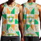 Ivory Coast Christmas Men Tank Top Patchwork Style