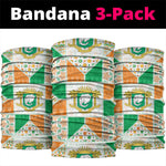 Ivory Coast Christmas Neck Gaiter Patchwork Style
