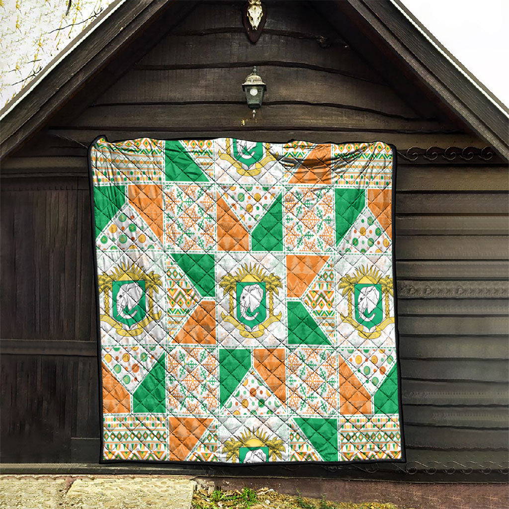 Ivory Coast Christmas Quilt Patchwork Style