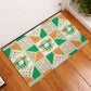 Ivory Coast Christmas Rubber Doormat Patchwork Style