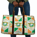 Ivory Coast Christmas Travel Bag Patchwork Style